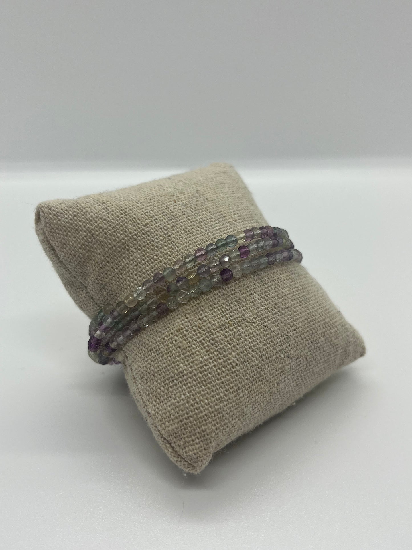 Bracelet 3 tours fluorine multiple