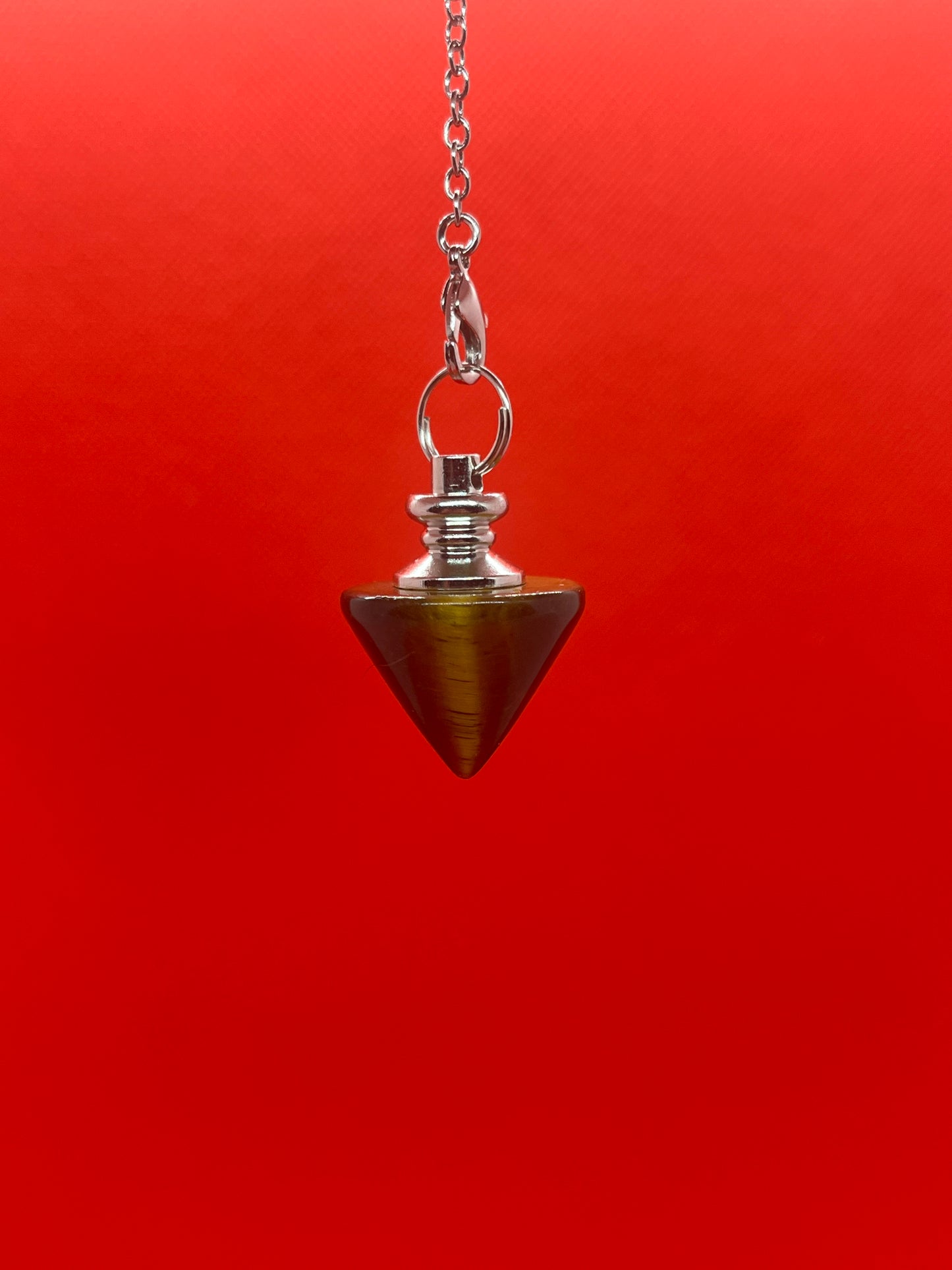 Pendule Pyramide Oeil de tigre