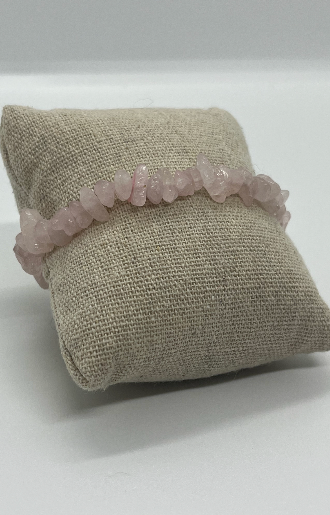 Bracelet Baroque Quartz rose