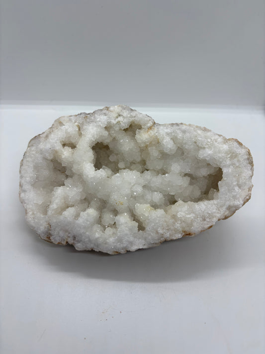 GEODE QUARTZ BLANC