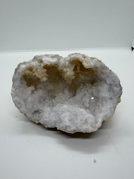 GEODE QUARTZ BLANC