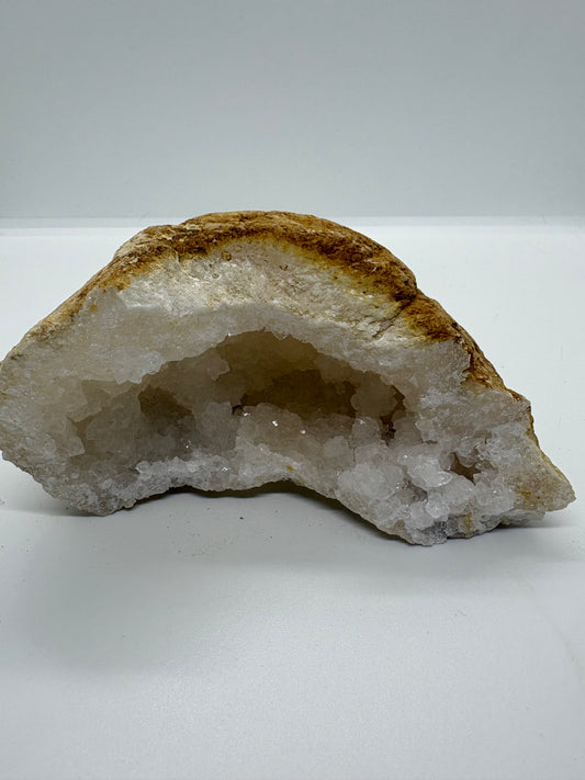 GEODE QUARTZ BLANC