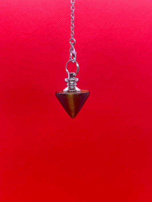 Pendule Pyramide Oeil de tigre