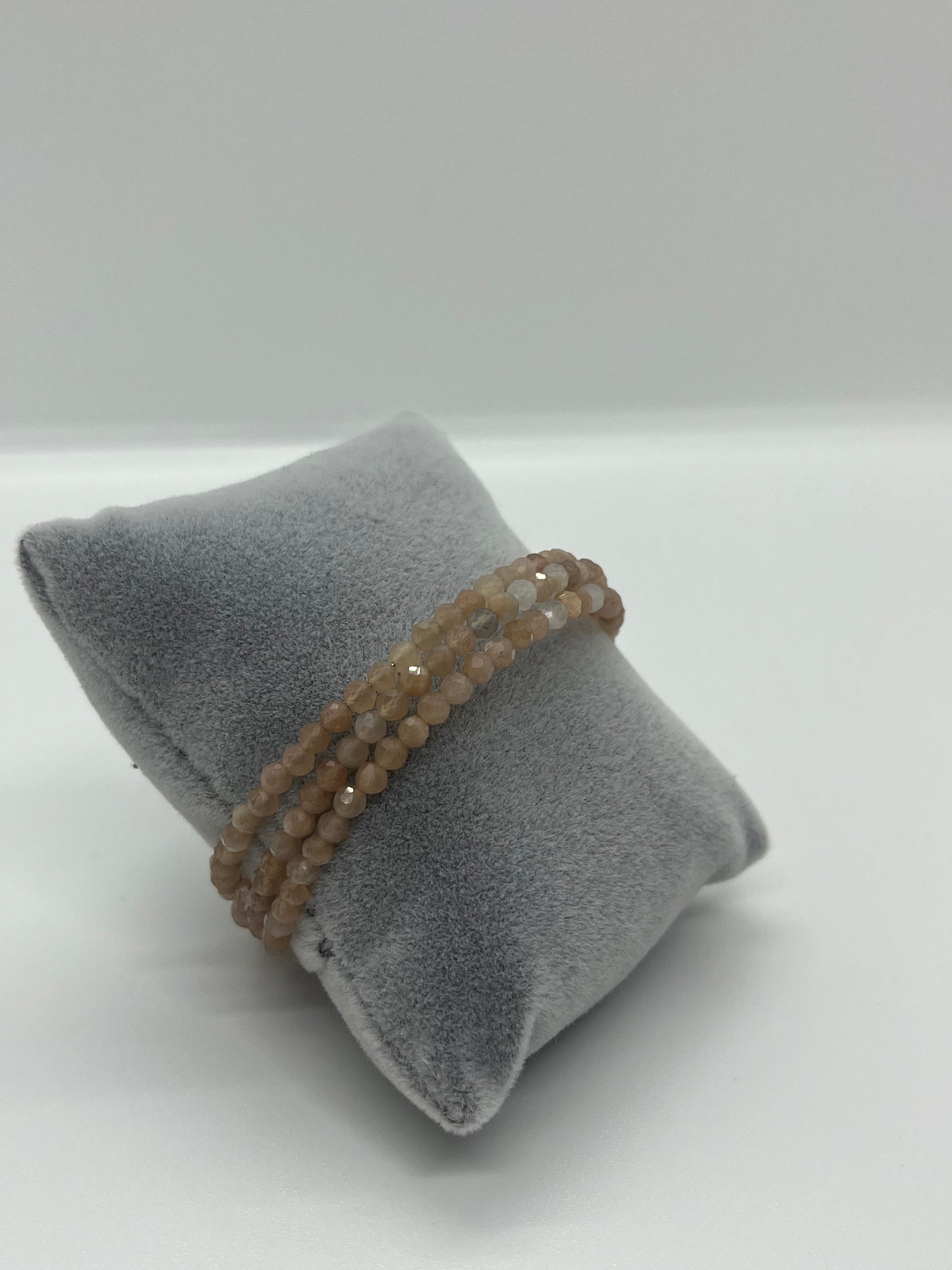 Bracelet 3 tours Pierre de soleil